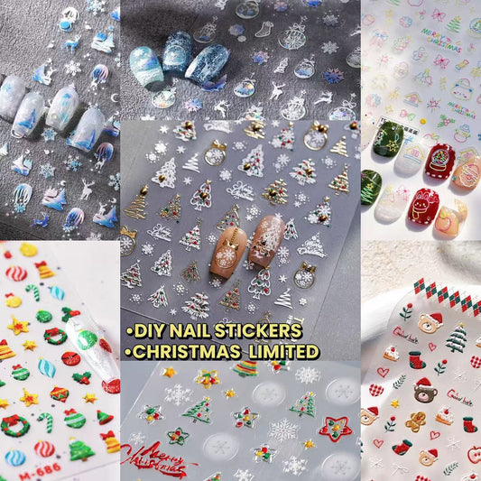 DIY Christmas Nail Stickers: A Festive Bonding Experience for the Whole Family 🎄