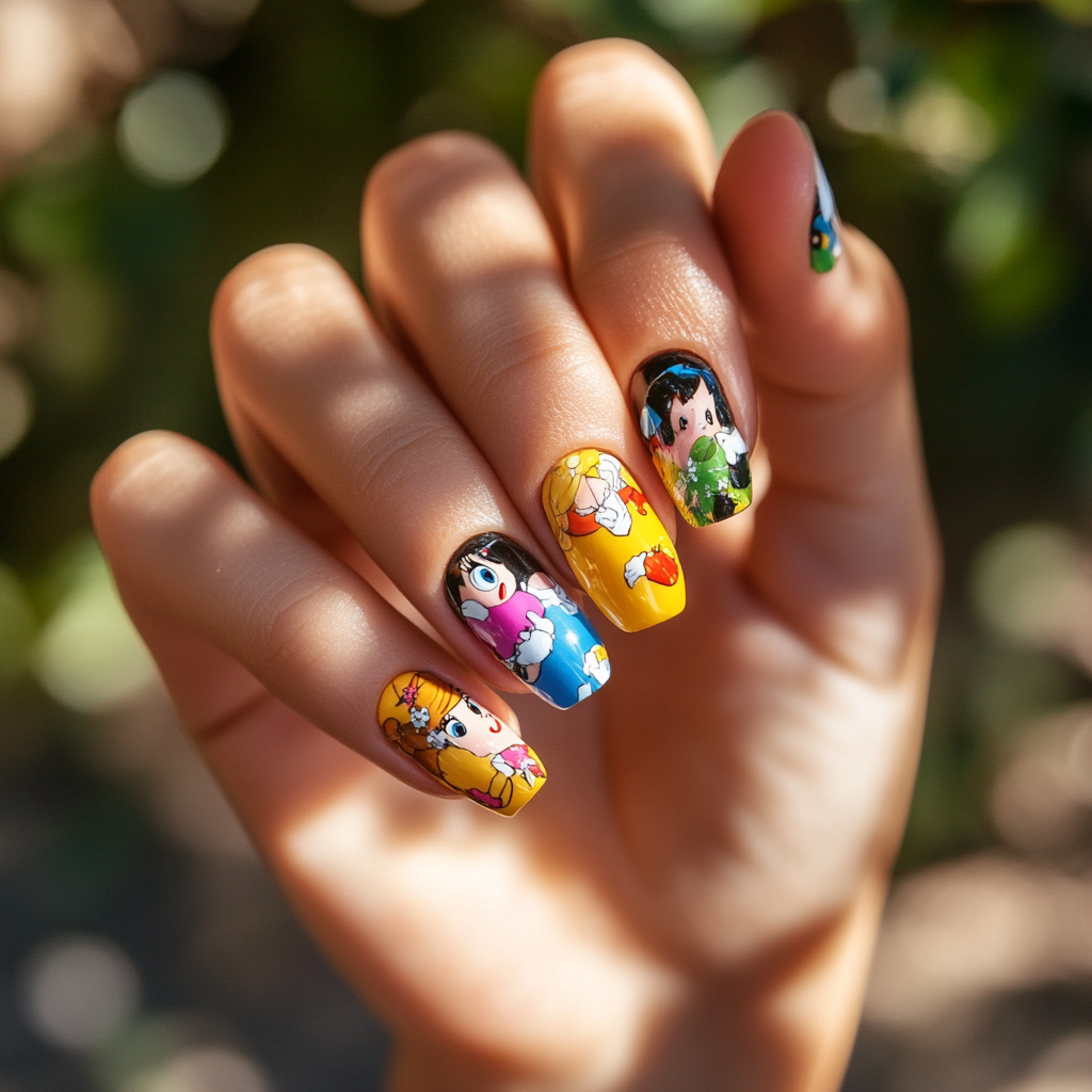 DIY NAIL STICKERS