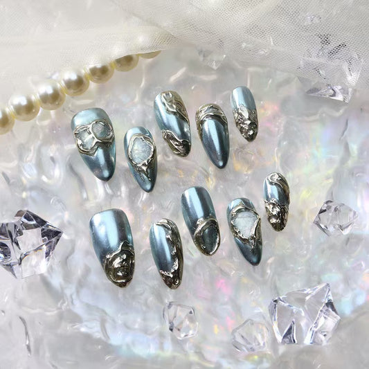 Lake-Blue Time Space Tunnel/chrome powder