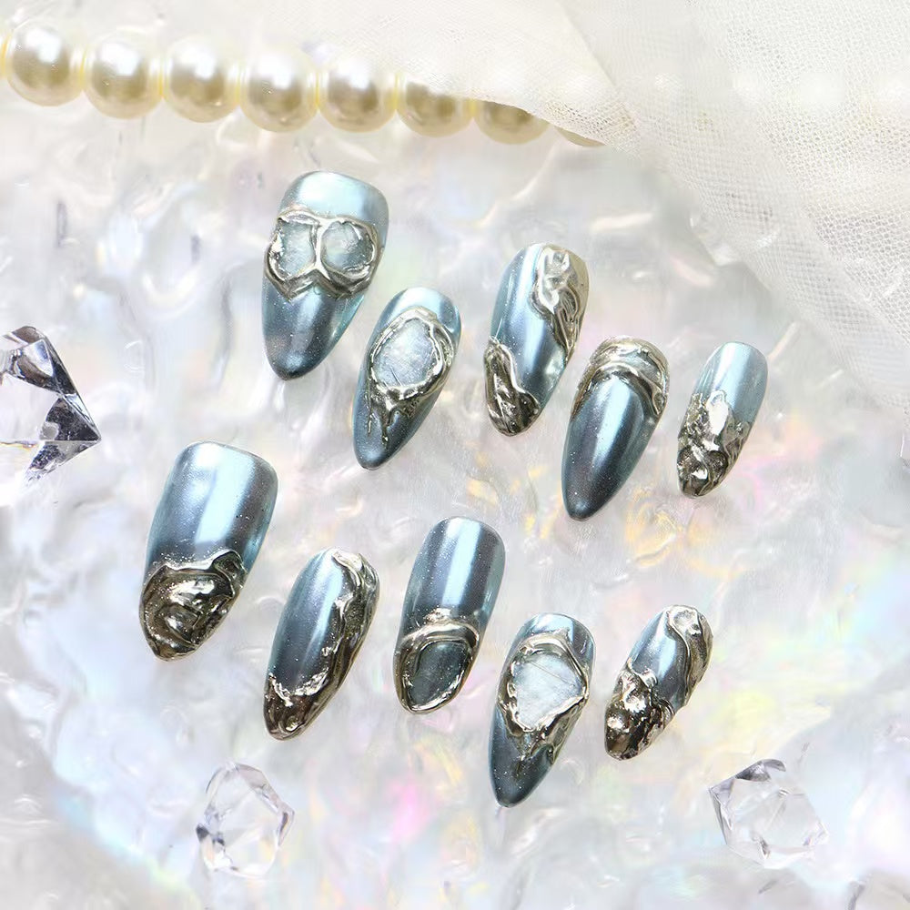 Lake-Blue Time Space Tunnel/chrome powder