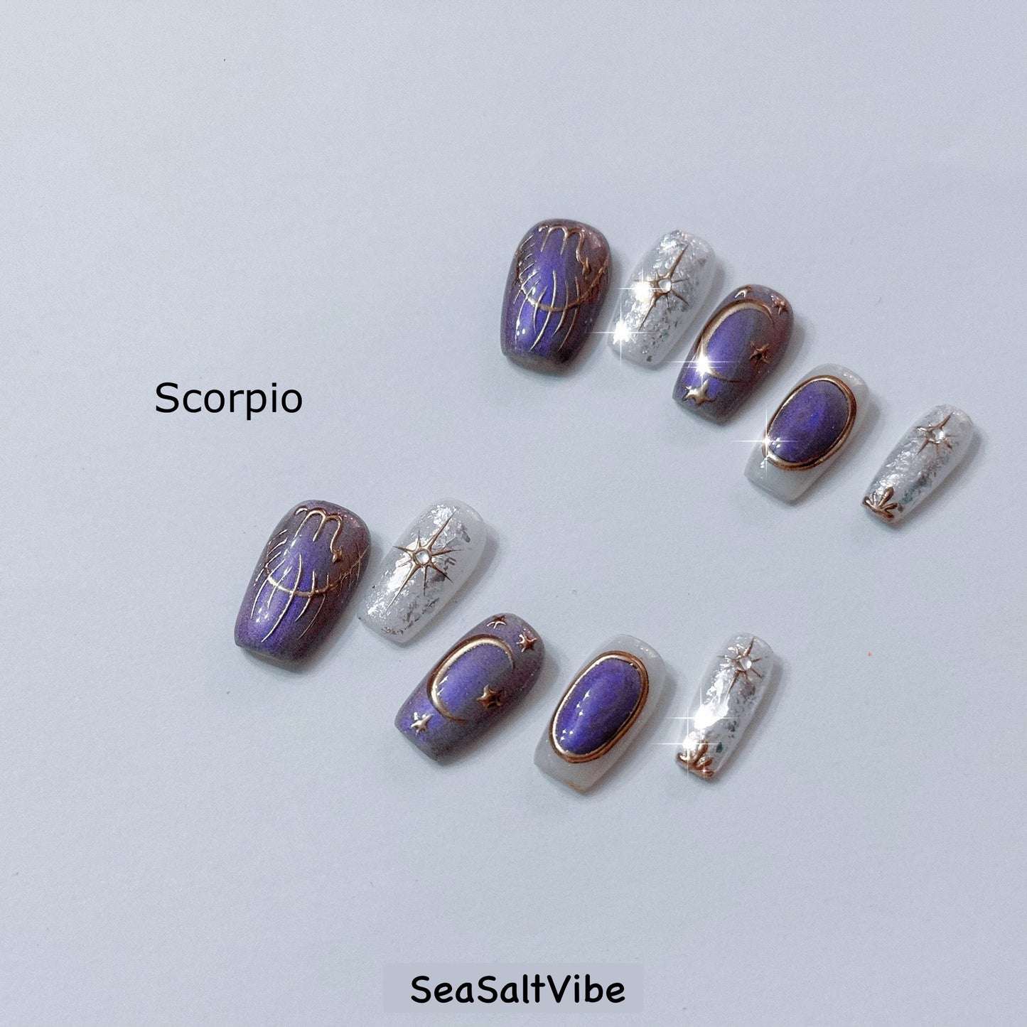 SCORPIO-press-on nail