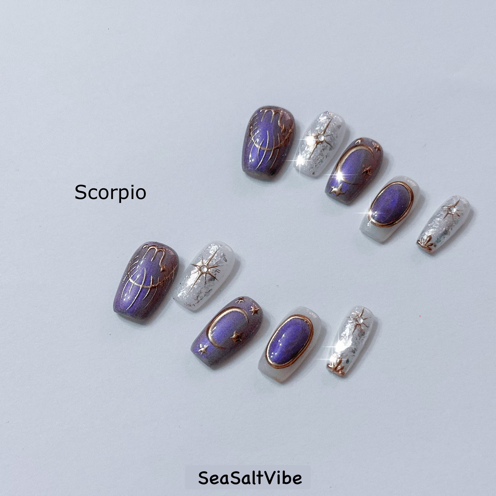SCORPIO-press-on nail