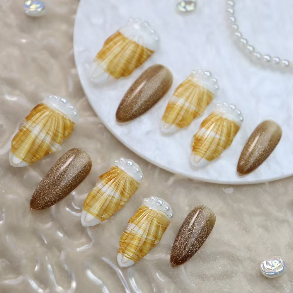 3D shell WITH PEARL