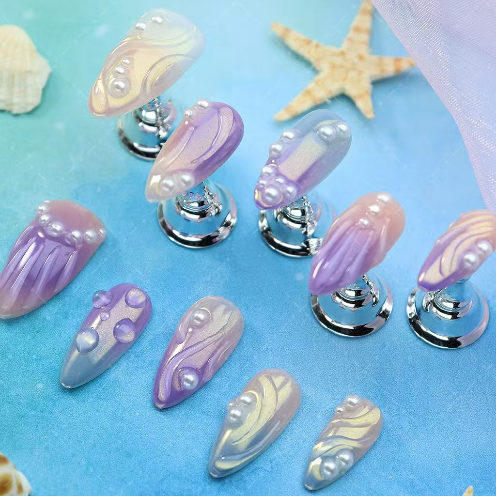  purple mermaid 