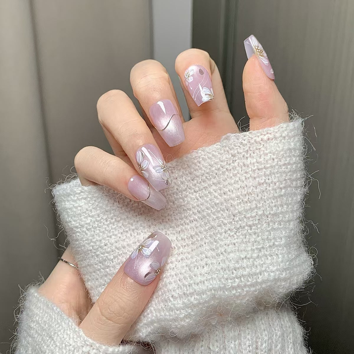 Dancing Floral Pattern(Pink)